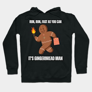 Gingerbread Man on a Mission Hoodie